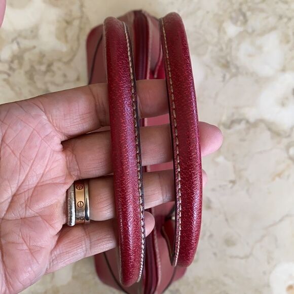 Faux Leather Alma Style Kelly Satchel Bag - Picture 8 of 10